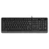 Клавиатура A4Tech Fstyler FK25 черный/серый 