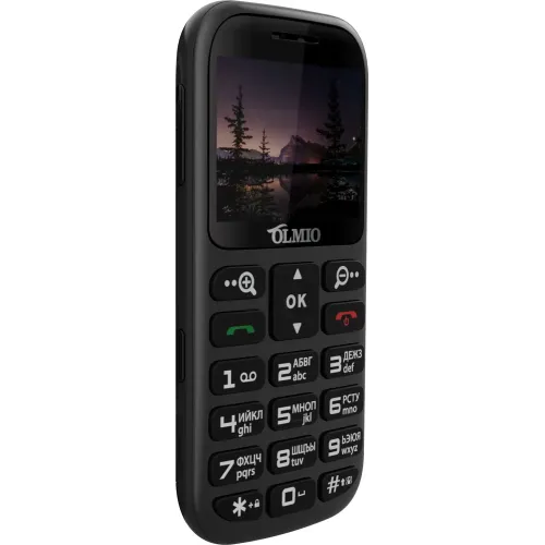 Сотовый телефон Olmio C37 черный (*5)