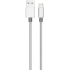 Кабель USB 2.0 A вилка - microUSB 1 м More choice K31m (Серебристый)