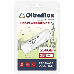 Карта USB2.0 256 GB OLTRAMAX 310 белый