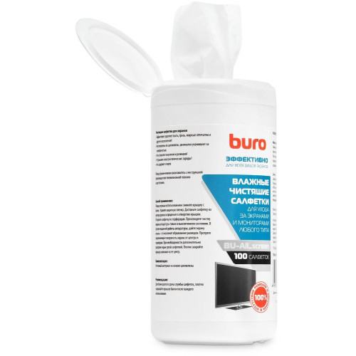 Салфетки Buro BU-All 100 шт (*2)