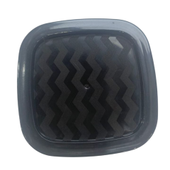 Контейнер пласт. GOOD&GOOD, квадрат, 230 мл., серый/черная крышка