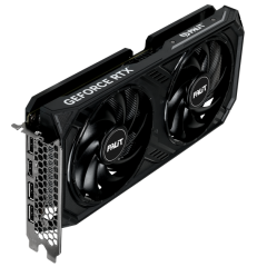 Видеокарта Palit PCI-E 4.0 RTX4060 DUAL OC NV RTX4060 8192Mb 128 GDDR6 1830/17000/HDMIx1/DPx3/HDCP R NE64060T19P1-1070D