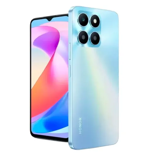 Сотовый телефон Honor X6a 6/128Gb (5109AVSX) небесно-серебристый  (*8)