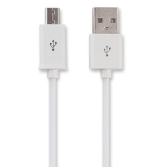 Кабель USB 2.0 A вилка - microUSB 1 м Belsis BL1098W белый
