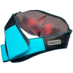 Массажер для шеи и плеч, бирюзовый/черный