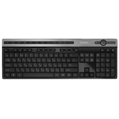 Клавиатура Sven KB-E5500W черный (SV-021931)