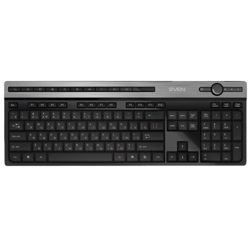 Клавиатура Sven KB-E5500W черный (SV-021931)