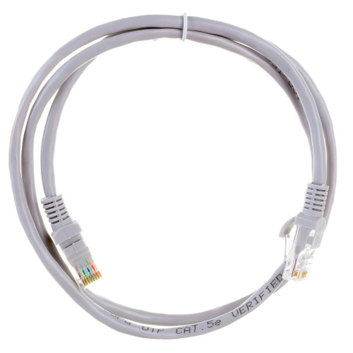 Кабель RJ-45 1 м EXEGATE (138961) серый
