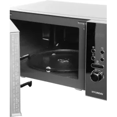 Микроволновая печь HYUNDAI HYM-D3002, 20 л., серебристая (Э/М)