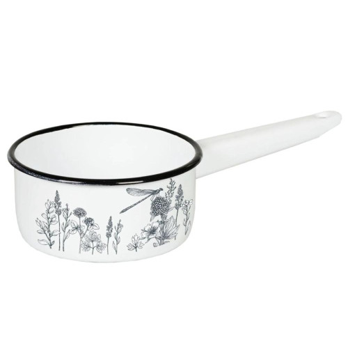 Ковш эмаль Appetite Flora-2, 1 л. (1с22С)