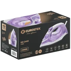 Утюг Eurostek EEI-2402 фиолетовый/белый