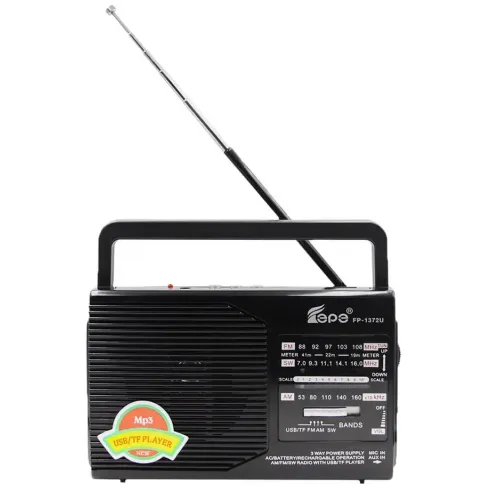 Радиоприемник FEPE FP-1372U черный