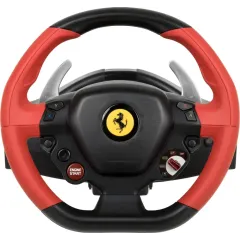 Руль ThrustMaster Ferarri 458 12кноп. (с педалями) черный/красный 