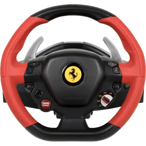 Руль ThrustMaster Ferarri 458 12кноп. (с педалями) черный/красный 