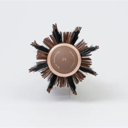 Расческа Брашинг Nano Technology, коричневый, Ф 25 мм