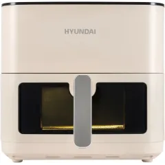 Аэрогриль Hyundai HYF-9086 сливочный/черный