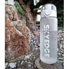 Бутылка для воды спортивная SKYEDGE, белая, 780 мл.