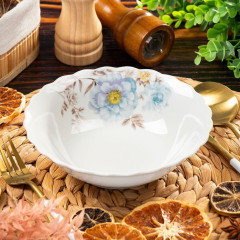 Салатник керамика Daniks Флорина, круглый, 680 мл, 18 см (19-237)(454767)