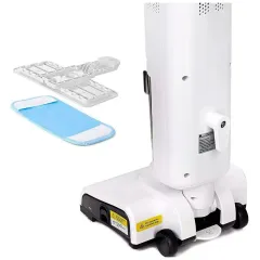 Пылесос вертикальный моющий Kitfort КТ-5157-3 белый/синий