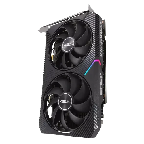 Видеокарта Asus PCI-E 4.0 DUAL-RTX3060-O8G NV RTX3060 8192Mb 128 GDDR6 1837/15000/HDMIx1/DPx3/HDCP R
