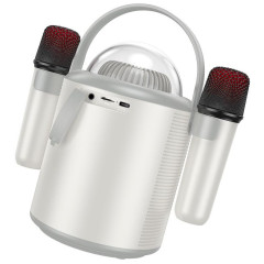 Акустика портативная Hoco BS59 с микрофонами Cold Grey