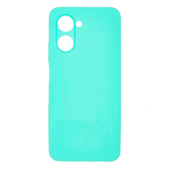 Бампер Realme C33 4G/C33 2023 4G ZIBELINO Soft Matte бирюзовый защита камеры