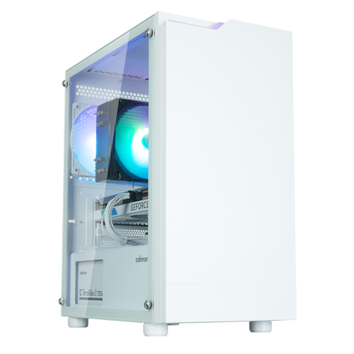 Корпус Zalman ZM-T4 PLUS белый mATX