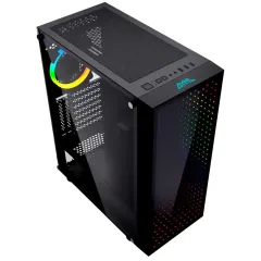Корпус GMNG GG-CC120 ATX 6x120mm 5x140mm 2xUSB2.0 1xUSB3.0 audio bott PSU
