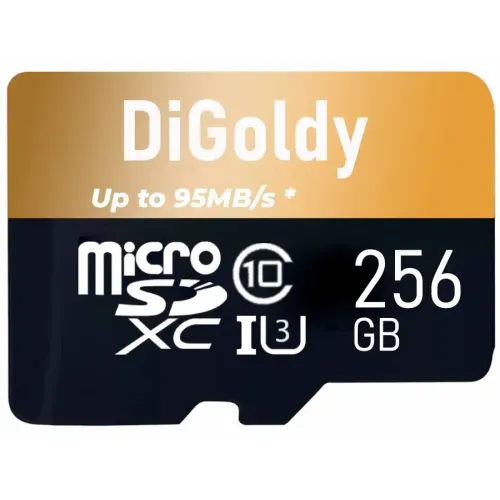 Карта micro-SD 256 GB DIGOLDY Class 10 UHS-1 Extreme Pro (U3) (DG256GCSDXC10UHS-1-ElU3 w)