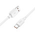Кабель USB 3.0 A вилка - Type C 1 м HOCO X96 White