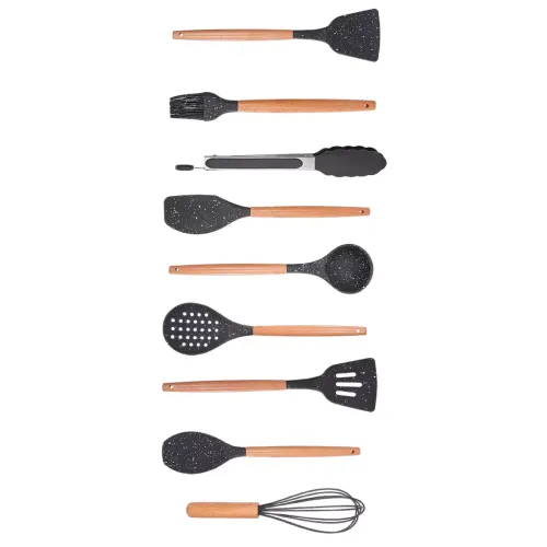 Набор кух. принадлежностей KELLI KL-01123, 10 пр., серый