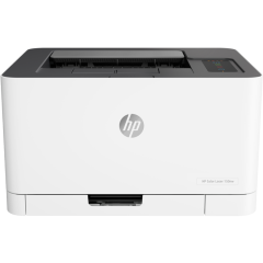 Принтер лазерный HP Color LaserJet 150nw (4ZB95A) WiFi белый