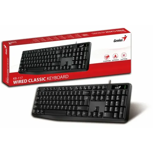 Клавиатура Genius Smart KB-117 черный