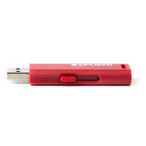 Карта USB2.0 32 GB EXPLOYD 580 красный