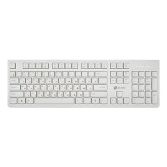 Клавиатура Oklick 505M белый USB (*7)