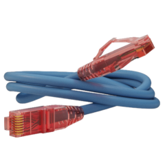 Кабель RJ-45 1 м Hyperline синий
