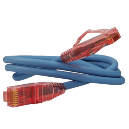 Кабель RJ-45 1 м Hyperline синий