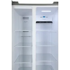 Холодильник Side-by-Side HYUNDAI CS4583F нержавеющая сталь