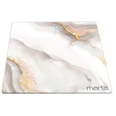 Весы напольные электронные MARTA MT-SC3600, серое золото