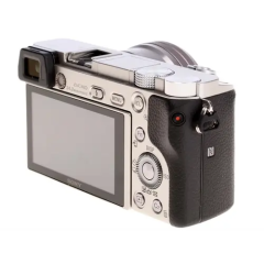 Фотокамера беззеркальная Sony Alpha ILCE-6000 Kit E PZ 16-50mm f/3.5-5.6 OSS, серебристый