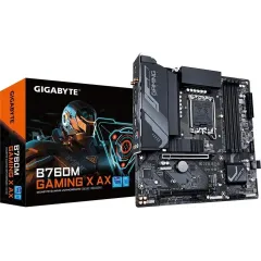 М/П SOC-1700 Gigabyte B760M GAMING X AX 4xDDR5 mATX AC`97 8ch(7.1) 2.5Gg RA