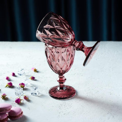 Набор бокалов Magistro «Круиз», 250 мл, 2 шт, розовый (4826331)