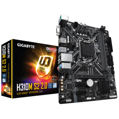 М/П SOC-1151v2 Gigabyte H310M S2 2.0 2xDDR4 mATX AC`97 8ch(7.1) GbLAN+VGA