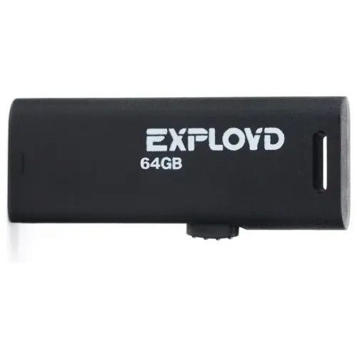 Карта USB2.0 64 GB EXPLOYD 580 черный