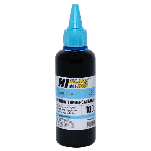 Чернила Hi-Black 100мл (L. Cyan) EPSON серии L