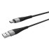 Кабель USB 2.0 A вилка - Type C 1 м Borofone BX32 Munificent 3А черный
