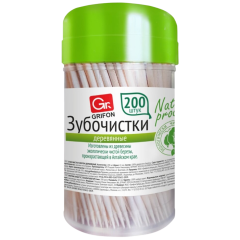 Зубочистки GRIFON 200 шт., дерево (400-003)(245483)