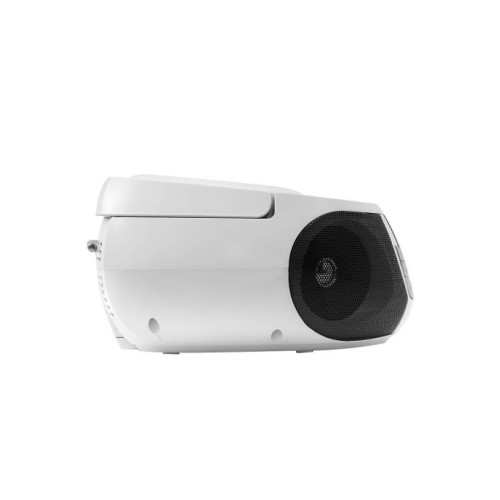 Магнитола-FLASH TELEFUNKEN TF-CSRP3498B белый/черный