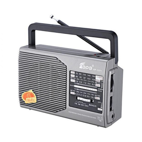 Радиоприемник FEPE FP-1371 серый